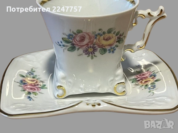 Двоен сет порцелан, снимка 3 - Антикварни и старинни предмети - 53056728