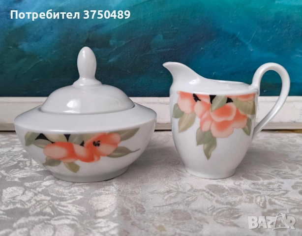 Захарница и каничка за мляко KAHLA-Германия