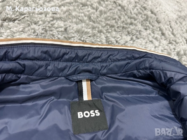 Мъжко яке Boss Darolus, Размер XL, снимка 8 - Якета - 52958459