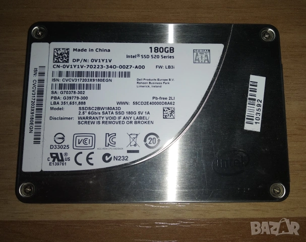Употребявани Sata SSD, M2 sata SSD, nvme, Msata