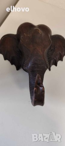 Сувенир дървен слон, снимка 2 - Антикварни и старинни предмети - 45522255