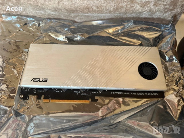 Карта ASUS Hyper M.2 x16 Gen 4 Card (PCIe 4.0/3.0