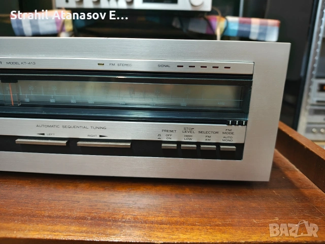 Kenwood KT-413 AM/FM Стерео Тунер , снимка 6 - Радиокасетофони, транзистори - 38644312