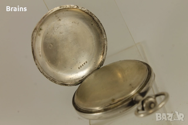 LIP Chronometre Сребърен Швейцарски Джобен Часовник, снимка 7 - Антикварни и старинни предмети - 52537932