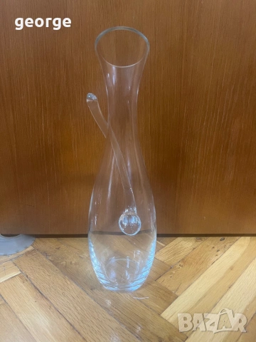 Декантер за вино арт, снимка 4 - Вази - 53652110