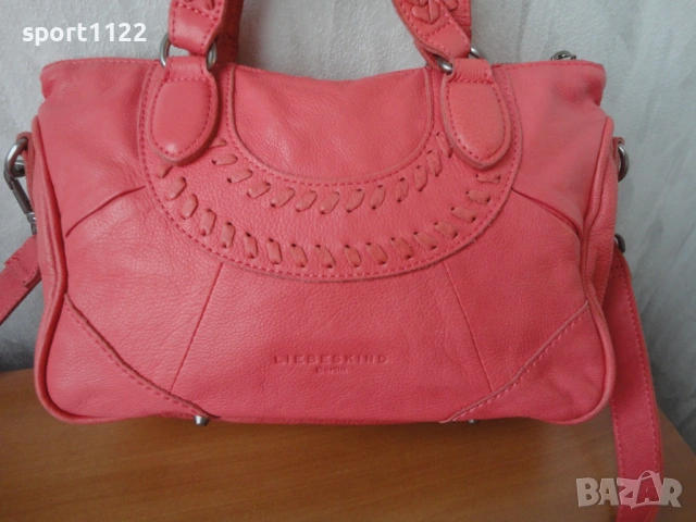 Liebeskind/естествена кожа/дамска чанта, снимка 5 - Чанти - 54078125