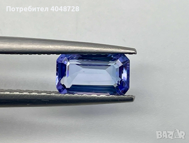 Инвестиционен естествен Танзанит 1.72ct., снимка 1 - Други - 45054400