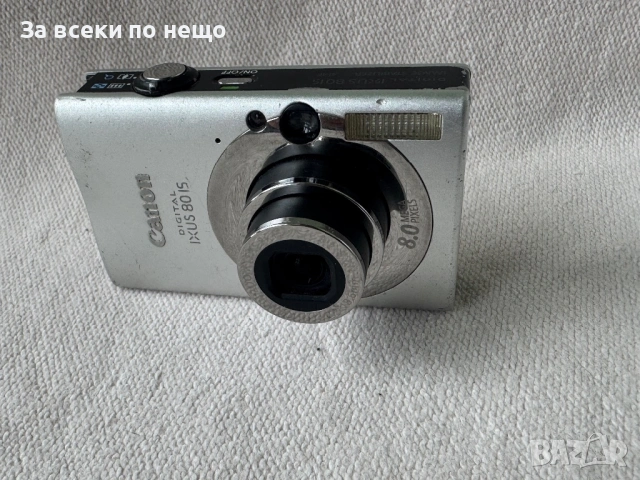 Цифров фотоапарат CANON IXUS 80is , 8mp, снимка 13 - Фотоапарати - 54235481