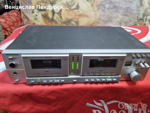 Telefunken HC 730 T Double Cassette Deck, снимка 4 - Декове - 54196638