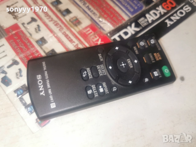 SONY RMT-DPF7 REMOTE-ВНОС SWISS 2512251839, снимка 4 - Други - 52899057