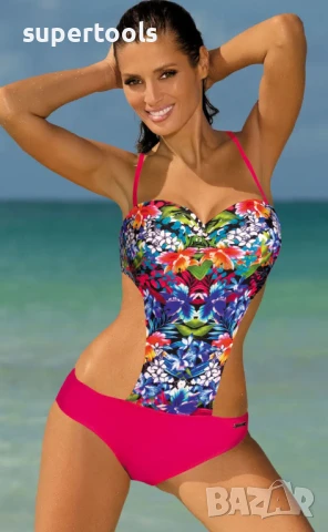 Продавам дамски бански Marco M-362 S размер, снимка 3 - Бански костюми - 51024151