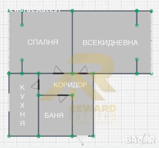 Двустаен апартамент за продажба в кв. Обеля 2 , снимка 17 - Aпартаменти - 47177553