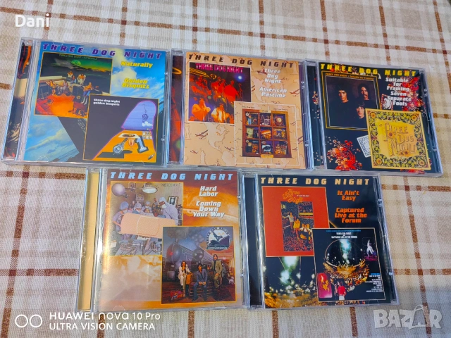 СД РУСКИ лицензни на Three Dog Night 2 в 1 - 5бр. за 25€