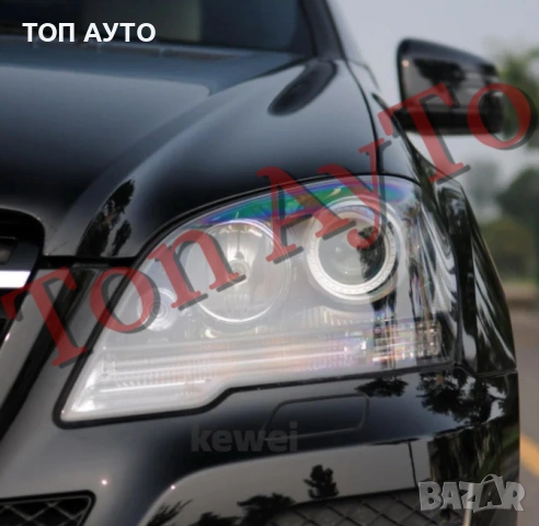 Стъкла Капаци ML W164 LCI 2009 - 2011 Mercedes Стъкла Фарове, снимка 10 - Аксесоари и консумативи - 54145665