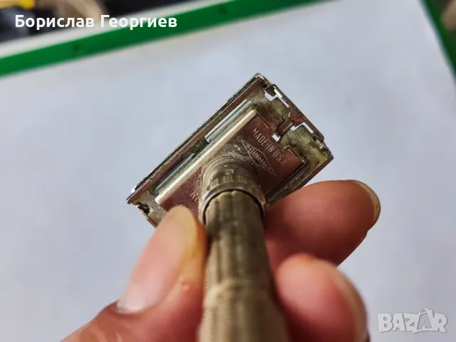 Самобръсначка Жилет gillette, снимка 3 - Антикварни и старинни предмети - 48115591