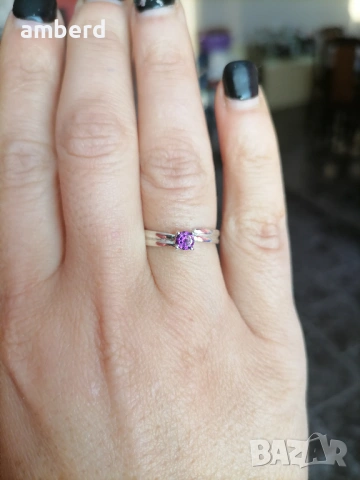 Сребърен пръстен - модел PLR020, снимка 3 - Пръстени - 53676625