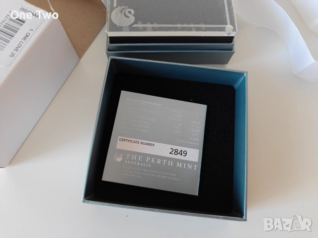 Сребърна монета 1 oz One Love 2026 1oz Silver Proof Coloured Coin, снимка 8 - Нумизматика и бонистика - 52706567