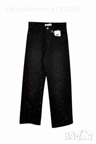 Дамски дънки с камъни