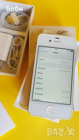 iPhone 4S (64gb) White IOS 9.1.3, снимка 3 - Apple iPhone - 46130527