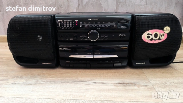 SHARP WF-930H, снимка 3 - Радиокасетофони, транзистори - 53756017