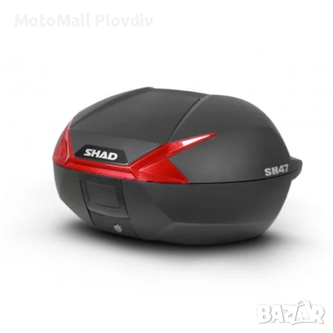 Мото куфар SHAD SH47 RED, снимка 2 - Аксесоари и консумативи - 51157114