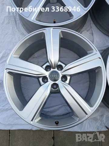 Оригинални джанти Ауди 20" 5х112 Q5 Q7 Q8 Etron Audi 5x112, снимка 10 - Гуми и джанти - 54175206