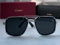 Cartier мъжки слънчеви очила 2 цвята, снимка 10
