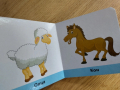 детска образователна книжка с животни , снимка 4