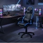 Геймърски стол премиум LED: Ергономичен комфорт със 7 цвята светлинни ефекти и релакс зона, снимка 13