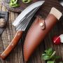 Fubinaty Chef's Knife 6-инчов кухненски нож Ръчно изработен кован нож за обезкостяване, снимка 7