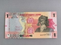 Банкнота - Сиера Леоне - 1 леоне UNC | 2022г., снимка 1
