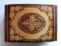 Пирографирана кутия от соц-а, снимка 1