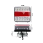 12V LED Стопове с магнит за Ремарке и Колесар - 5 Функции, 7 PIN кабел, снимка 4