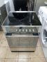 Иноксова свободно стояща печка с керамичен плот Gram 60 см широка 2 години гаранция!, снимка 1 - Печки, фурни - 45885632