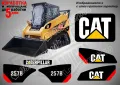 CAT Caterpillar 262C стикери надписи, снимка 10