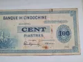 FRENCH INDOCHINA 100 PIASTRES ND1945, снимка 4