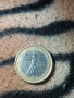 Продава се едно евро 2009 година, снимка 1
