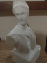 Класически порцеланов бюст на богиня Дияна, перфектно изпълнение чиста, нова , снимка 10