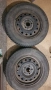 4 бр. зимни гуми + джанти 185/65/14 , снимка 1