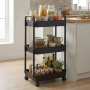 Мултифункционална количка етажерка с 3 рафта за кухня, снимка 2