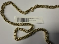 Мъжки златен синджир "Кралска плетка" - 33.6гр. - 14К, снимка 2