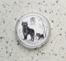 Сребро 1 OZ 2022 Тигър , снимка 1
