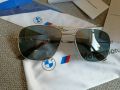 НОВИ мъжки слънчеви очила BMW Motorsport, сребриста рамка, авиатор, поляризация ОРИГИНАЛЕН ПРОДУКТ, снимка 4