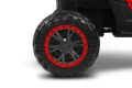 Офроуд акумулаторен автомобил AXEL – Червен, 4x4, с дистанционно и LED, снимка 12