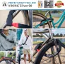 Верижна ключалка за велосипед Seatylock Viking с ключ, Ultra Safe Bicycle Lock, 90 см, снимка 5