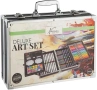 Комплект за рисуване Nassau - 132 части, в метално куфарче, снимка 1