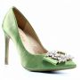 Ефектни обувки Stiletto на Eliza 💚, снимка 1 - Дамски обувки на ток - 45657956