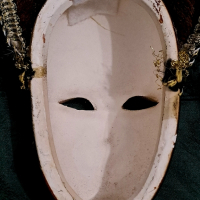 Винтидж венецианска маска , снимка 6 - Антикварни и старинни предмети - 45012508