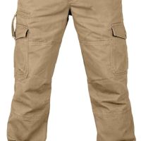 Ophestin Мъжки ежедневни работни карго панталони с джобове, кафяво, размер 3XL, снимка 1 - Панталони - 45080048