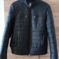 Кожено Яке Moncler, снимка 1 - Якета - 45210104